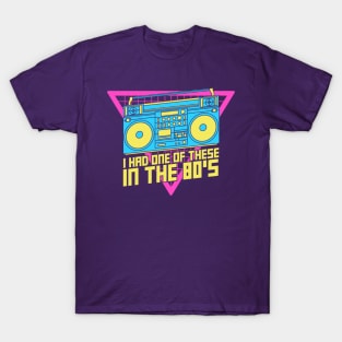 80's Boombox T-Shirt